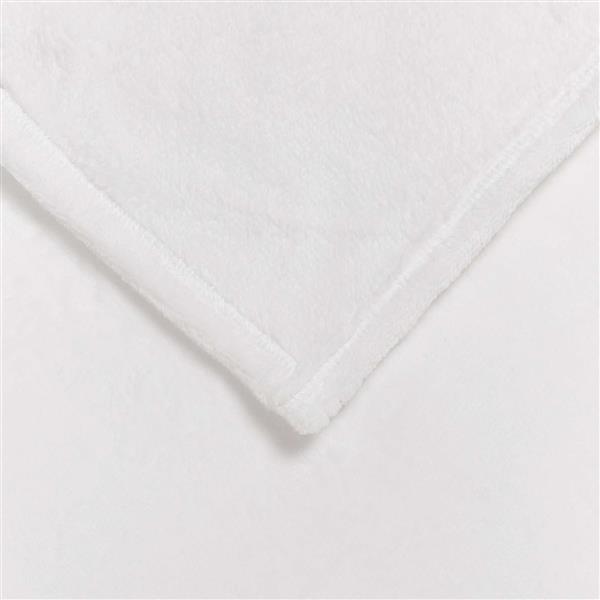 Grote foto vidaxl kleden 6 pcs wit 240 x 270 cm fleece huis en inrichting bedden