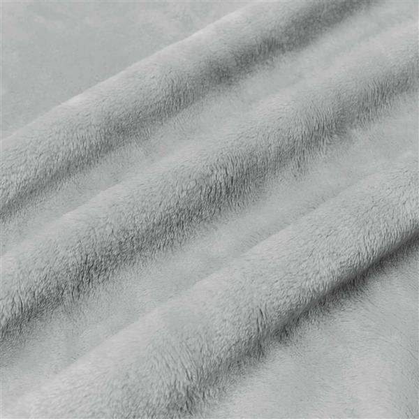 Grote foto vidaxl kleden 6 pcs grijs 130 x 150 cm fleece huis en inrichting bedden