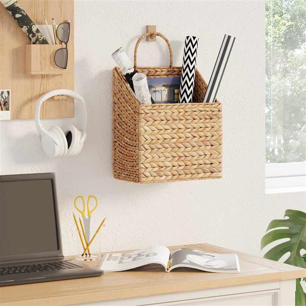 Grote foto vidaxl hangmand naturel 30 x 17 5 x 49 5 cm waterhyacint doe het zelf en verbouw materialen en producten