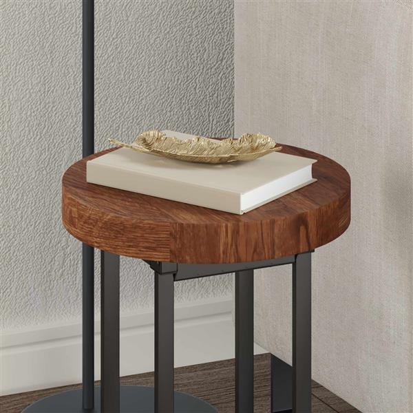 Grote foto vidaxl tafelblad licht bruin 30 x 4 cm massief eikenhout antiek en kunst stoelen en banken