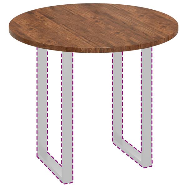 Grote foto vidaxl tafelblad licht bruin 90 x 2 5 cm massief eikenhout antiek en kunst stoelen en banken