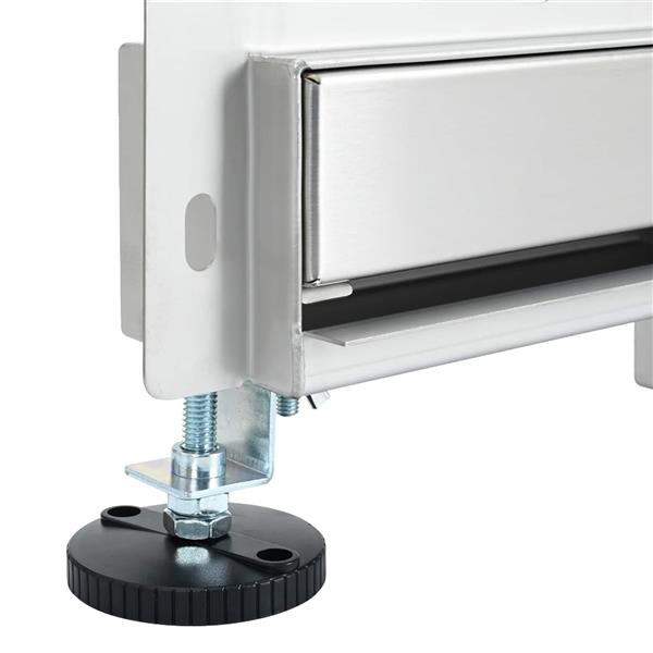 Grote foto vidaxl wandgemonteerde douche afvoer zilver 50 cm roestvrij staal 304 doe het zelf en verbouw sanitair