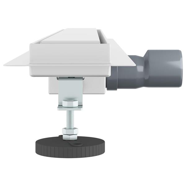 Grote foto vidaxl 2 in 1 doucheafvoer zilver 80 cm roestvrij staal 304 doe het zelf en verbouw sanitair