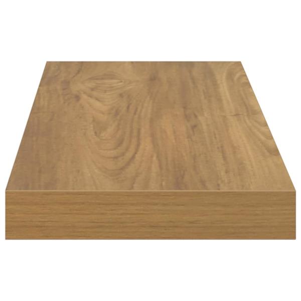 Grote foto vidaxl wandplank wandgemonteerd bruin 80 x 23 5 x 4 cm bewerkt hout huis en inrichting woningdecoratie