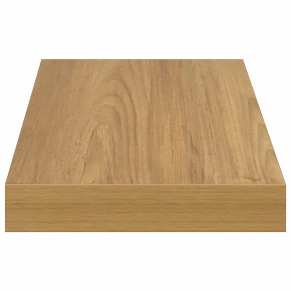 Grote foto vidaxl wandplank wandgemonteerd bruin 40 x 23 5 x 4 cm bewerkt hout huis en inrichting woningdecoratie