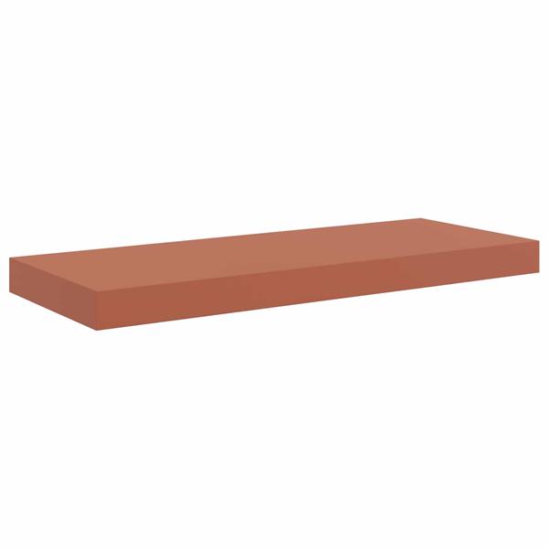 Grote foto vidaxl wandplank wandgemonteerd rood 60 x 23 x 4 cm bewerkt hout huis en inrichting woningdecoratie