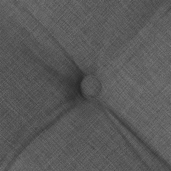 Grote foto vidaxl zitkussens 4 pcs donkergrijs 40 x 40 x 6 cm stof huis en inrichting woningdecoratie