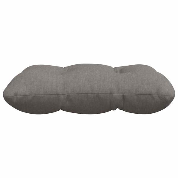 Grote foto vidaxl zitkussens 4 pcs taupe 45 x 45 x 12 cm stof huis en inrichting woningdecoratie