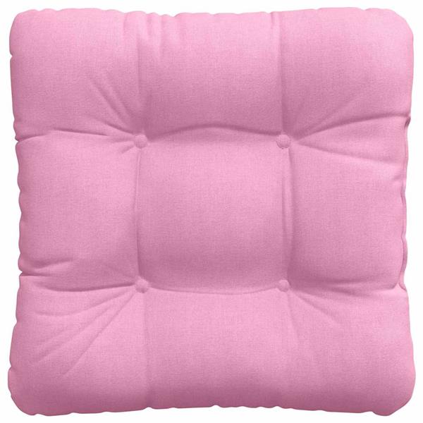 Grote foto vidaxl zitkussens 4 pcs roze 40 x 40 x 12 cm stof huis en inrichting woningdecoratie