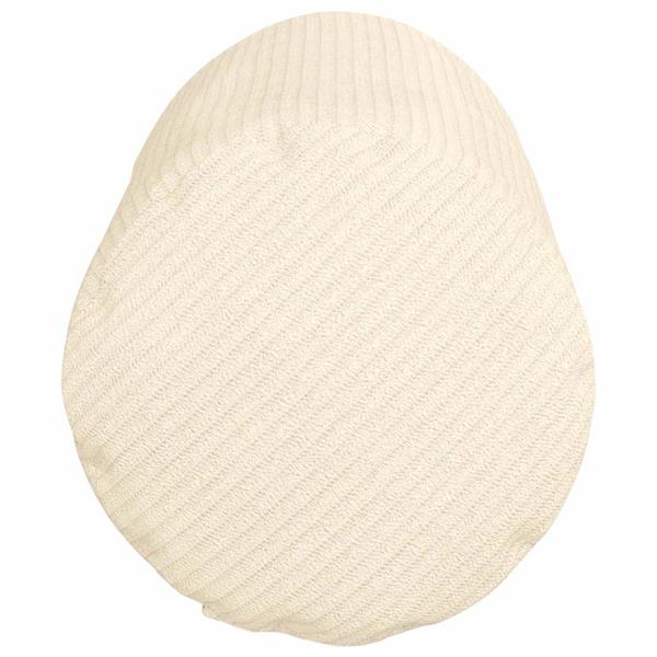 Grote foto vidaxl bolster kussens 2 stuks cr me 15 x 40 cm cordstof huis en inrichting woningdecoratie