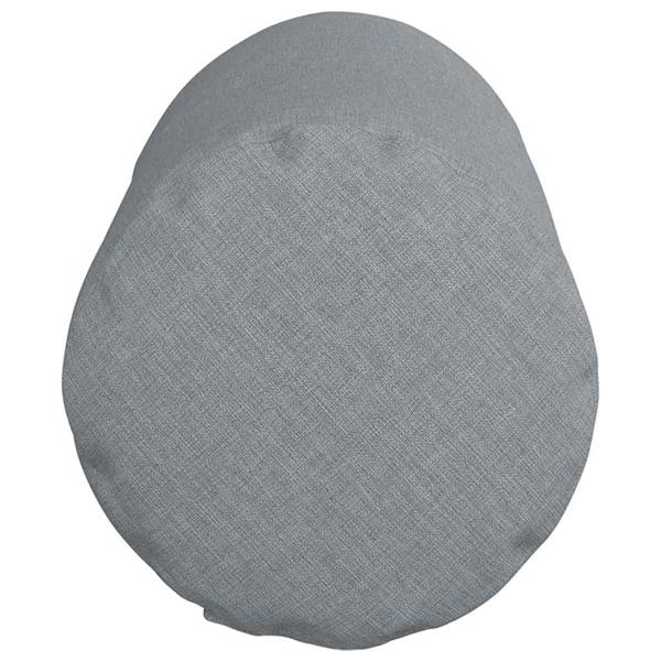 Grote foto vidaxl bolster kussens 2 stuks lichtgrijs 15 x 40 cm stof huis en inrichting woningdecoratie