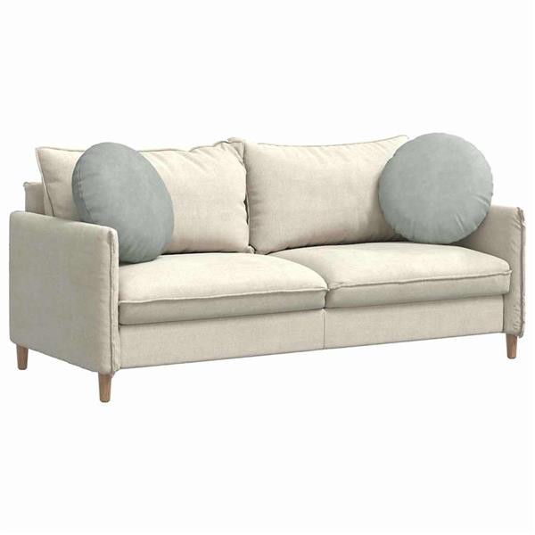 Grote foto vidaxl zitkussens 2 stuks lichtgrijs 40 x 13 cm fluweel huis en inrichting woningdecoratie