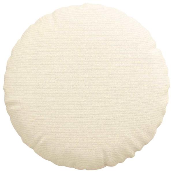 Grote foto vidaxl zitkussens 2 pcs cr me 40 cm katoen stof huis en inrichting woningdecoratie