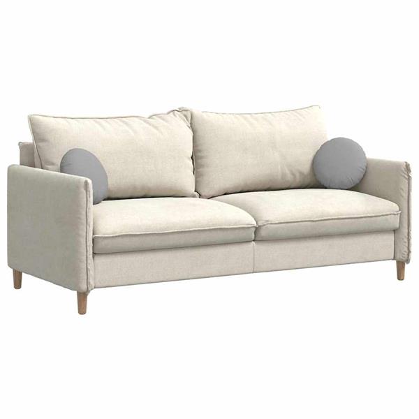 Grote foto vidaxl zitkussens 2 pcs wolkengrijs 30 x 13 cm stof huis en inrichting woningdecoratie