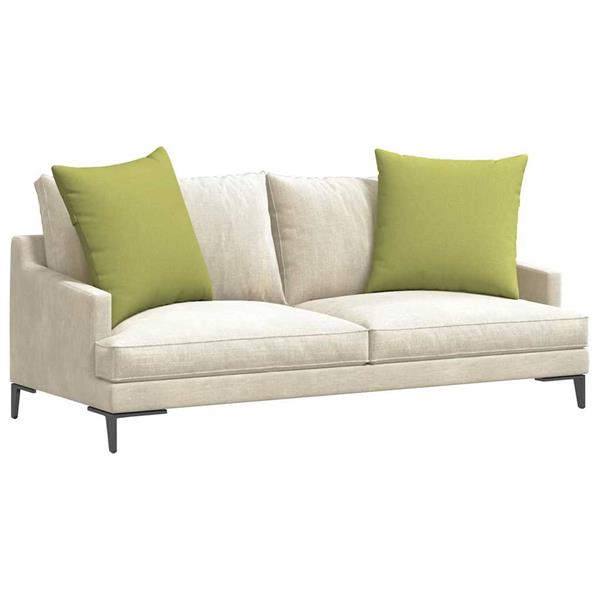 Grote foto vidaxl sofa kussens 2 pcs lichtgroen 60 x 60 cm stof huis en inrichting woningdecoratie