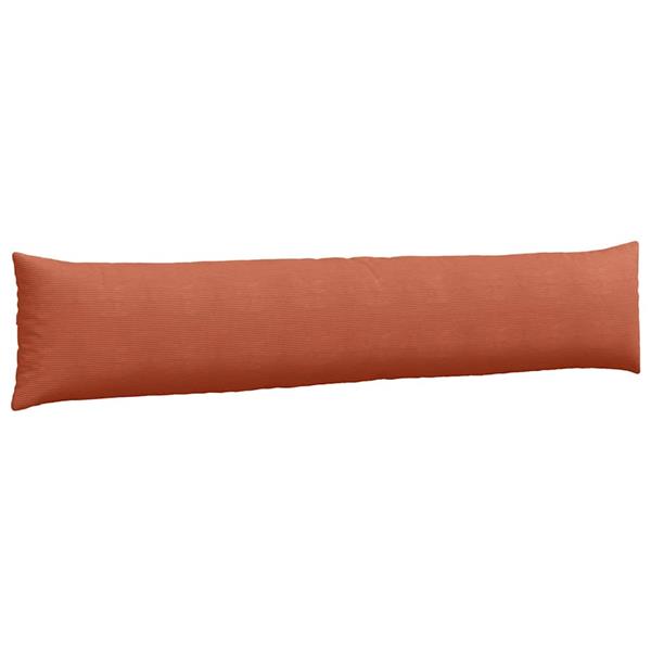 Grote foto vidaxl sofa kussens 2 stuks rood oranje 200 x 40 cm cordstof huis en inrichting woningdecoratie