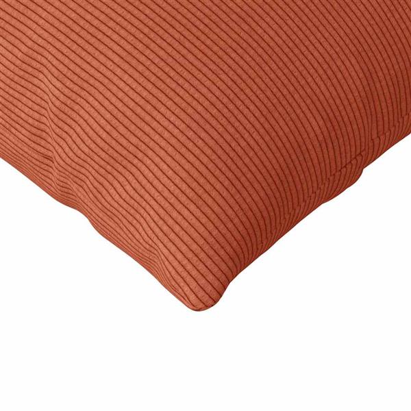 Grote foto vidaxl sofa kussens 2 stuks rood oranje 200 x 40 cm cordstof huis en inrichting woningdecoratie