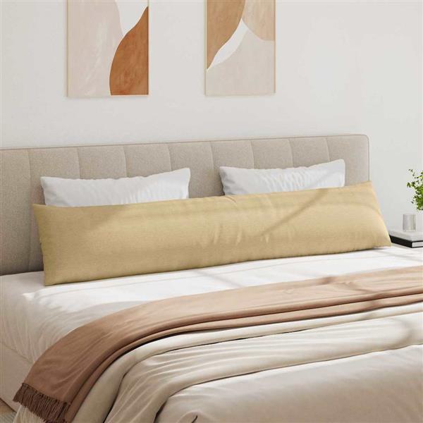 Grote foto vidaxl sofa kussens 2 stuks grijs groen 200 x 40 cm cordstof huis en inrichting woningdecoratie