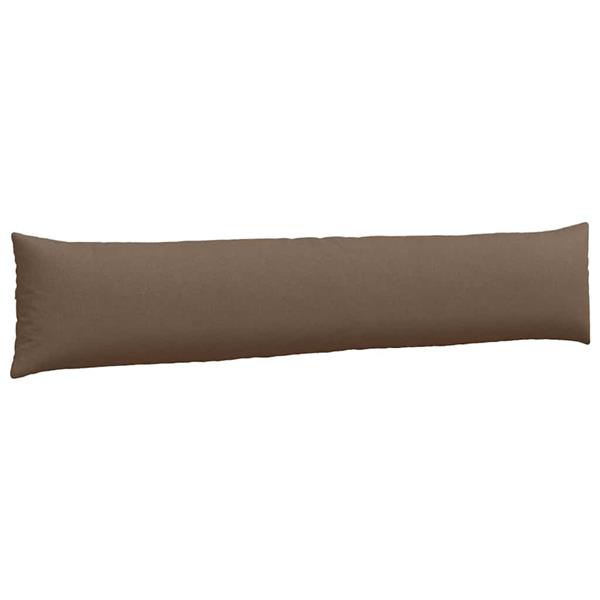 Grote foto vidaxl sofa kussens 2 pcs bruin 200 x 40 cm stof huis en inrichting woningdecoratie