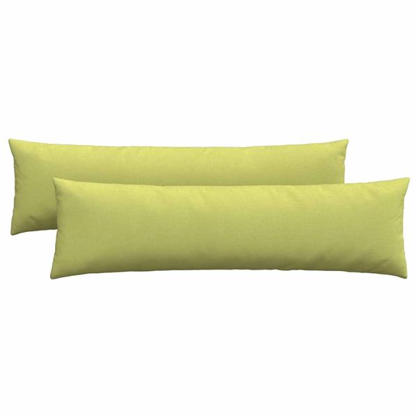 Grote foto vidaxl sofa kussens 2 pcs lichtgroen 145 x 40 cm stof huis en inrichting woningdecoratie