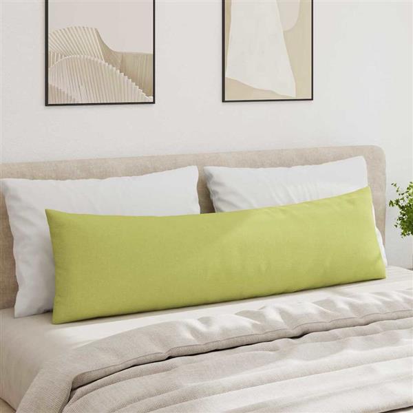 Grote foto vidaxl sofa kussens 2 pcs lichtgroen 145 x 40 cm stof huis en inrichting woningdecoratie