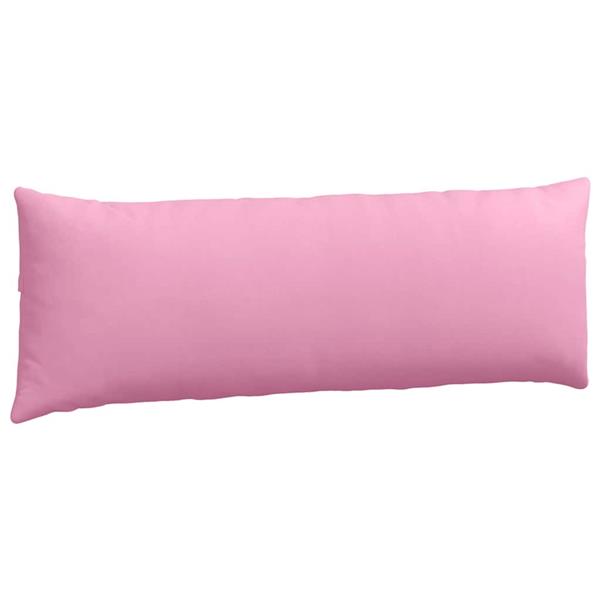 Grote foto vidaxl sofa kussens 2 pcs roze 120 x 40 cm stof huis en inrichting woningdecoratie