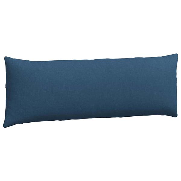 Grote foto vidaxl sofa kussens 2 pcs blauw 120 x 40 cm stof huis en inrichting woningdecoratie