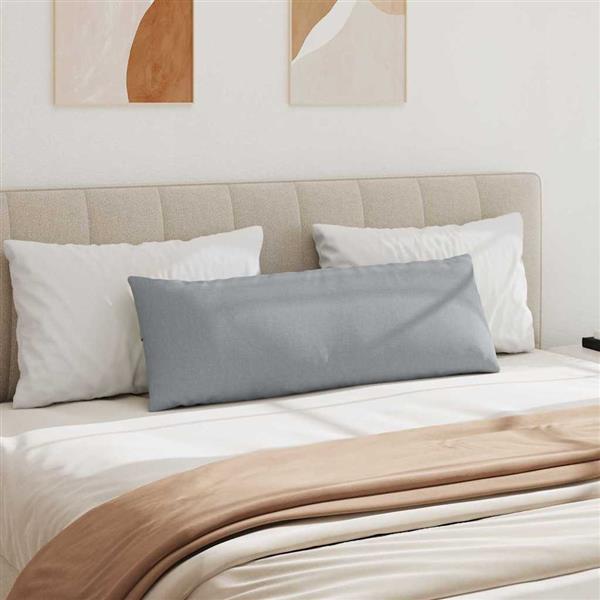 Grote foto vidaxl sofa kussens 2 pcs lichtgrijs 120 x 40 cm stof huis en inrichting woningdecoratie