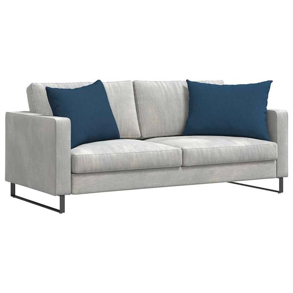 Grote foto vidaxl sofa kussens 2 pcs blauw 70 x 50 cm stof huis en inrichting woningdecoratie