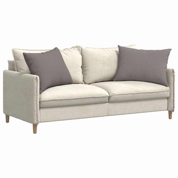 Grote foto vidaxl sofa kussens 2 pcs taupe 70 x 50 cm stof huis en inrichting woningdecoratie