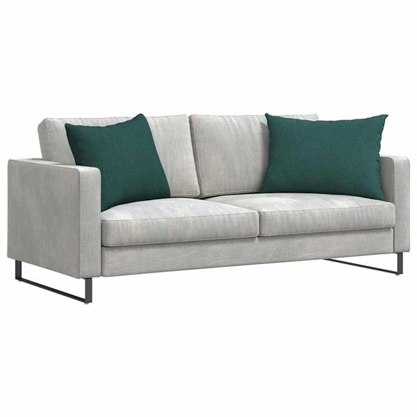 Grote foto vidaxl sofa kussens 2 pcs donkergroen 70 x 50 cm stof huis en inrichting woningdecoratie