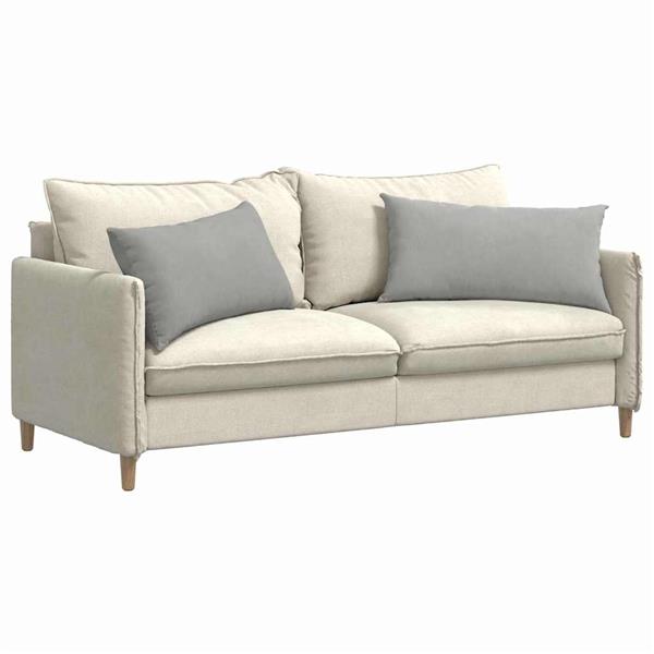 Grote foto vidaxl sofa kussens 2 stuks lichtgrijs 80 x 40 cm stof huis en inrichting woningdecoratie