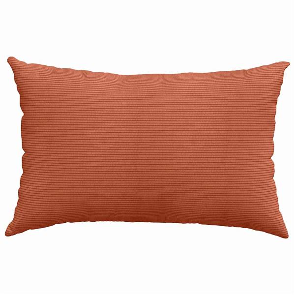 Grote foto vidaxl sofa kussens 2 stuks rood oranje 60 x 40 cm cordstof huis en inrichting woningdecoratie