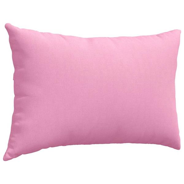 Grote foto vidaxl sofa kussens 2 pcs roze 60 x 40 cm stof huis en inrichting woningdecoratie