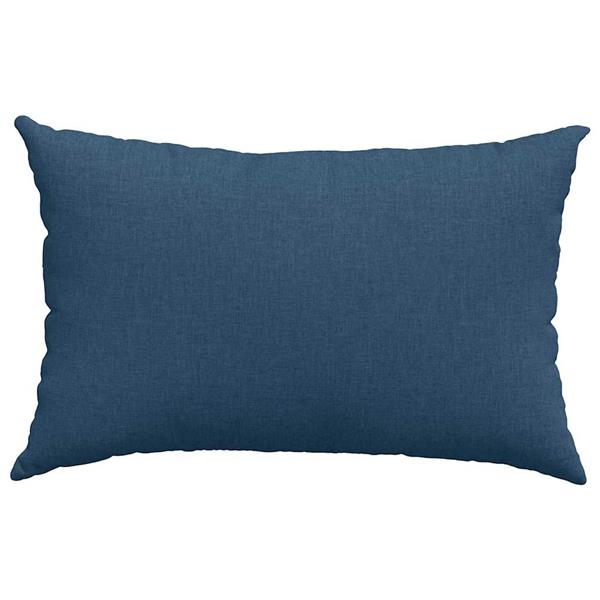 Grote foto vidaxl sofa kussens 2 pcs blauw 60 x 40 cm stof huis en inrichting woningdecoratie