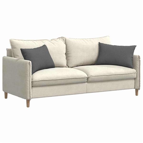 Grote foto vidaxl sofa kussens 2 pcs donkergrijs 60 x 40 cm stof huis en inrichting woningdecoratie