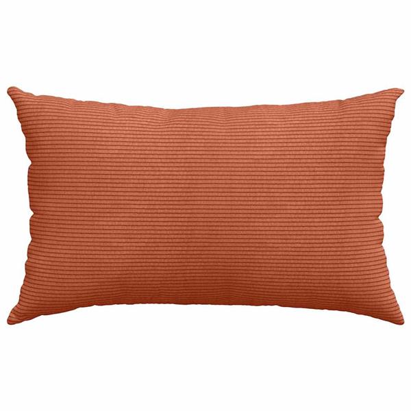 Grote foto vidaxl sofa kussens 2 stuks rood oranje 50 x 30 cm cordstof huis en inrichting woningdecoratie