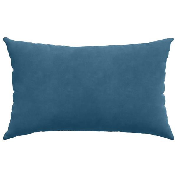 Grote foto vidaxl sofa kussens 2 stuks blauw 50 x 30 cm cordstof huis en inrichting woningdecoratie