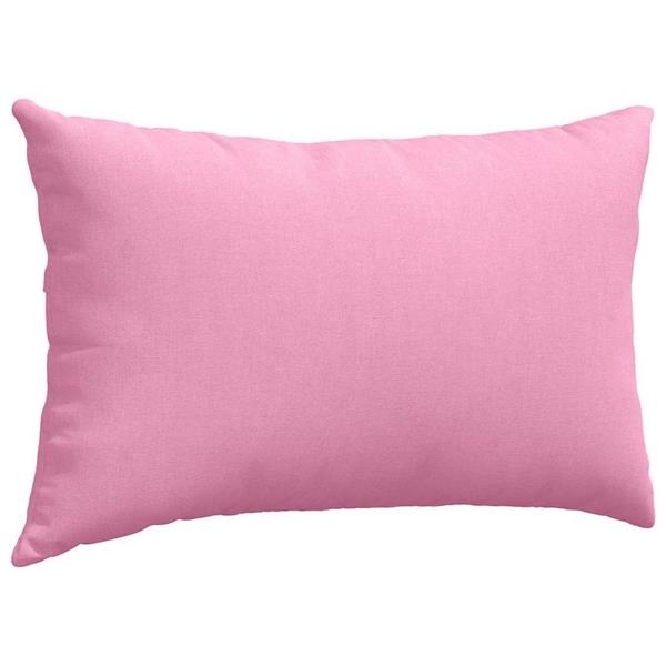 Grote foto vidaxl sofa kussens 2 pcs roze 50 x 30 cm stof huis en inrichting woningdecoratie