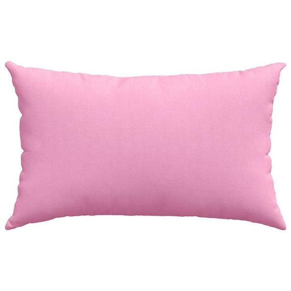 Grote foto vidaxl sofa kussens 2 pcs roze 50 x 30 cm stof huis en inrichting woningdecoratie