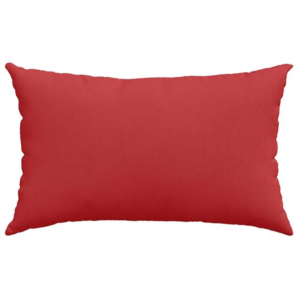 Grote foto vidaxl sofa kussens 2 pcs rood 50 x 30 cm stof huis en inrichting woningdecoratie