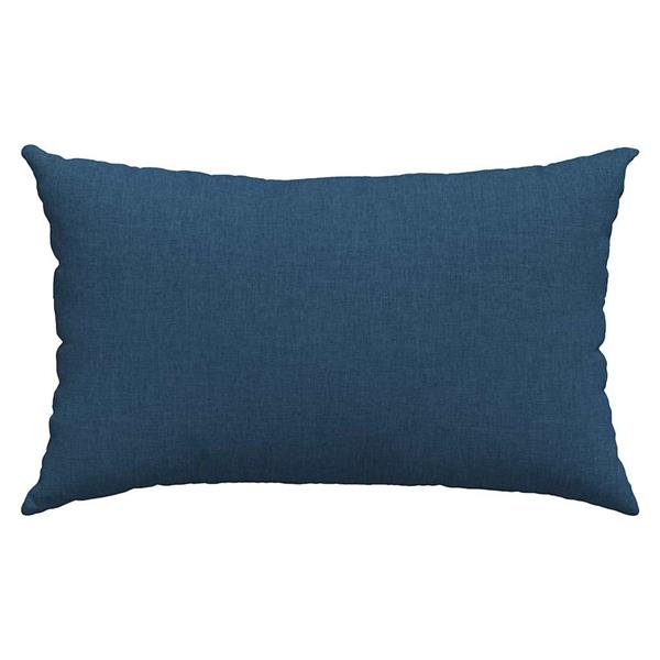 Grote foto vidaxl sofa kussens 2 pcs blauw 50 x 30 cm stof huis en inrichting woningdecoratie