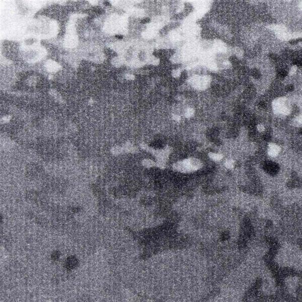 Grote foto vidaxl keuken vloerkleed grijs 150 x 45 cm fluweel tuin en terras overige tuin en terras