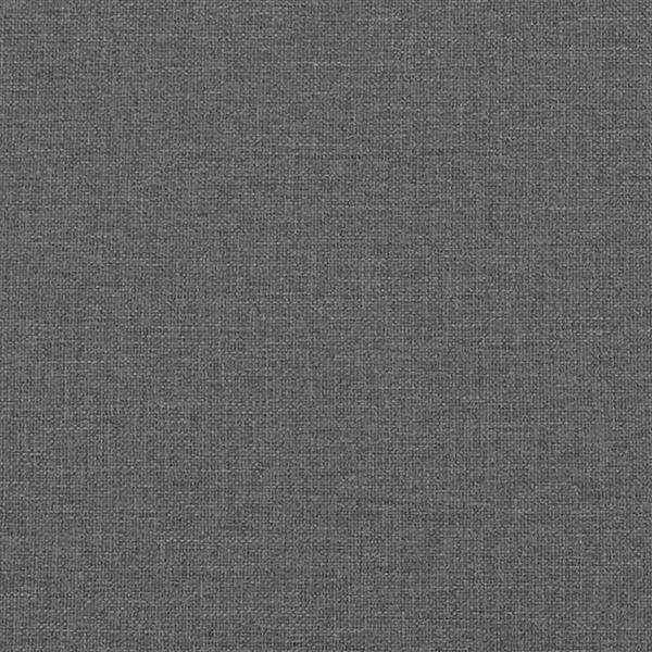 Grote foto vidaxl bank donkergrijs 201 5 x 74 5 x 74 5 cm polyester huis en inrichting bankstellen