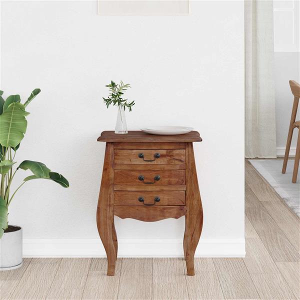 Grote foto vidaxl opbergkist 48 x 35 x 64 cm massief mahoniehout huis en inrichting woningdecoratie