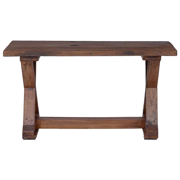 Grote foto vidaxl bank naturel 85 x 35 x 47 cm massief gerecycled hout huis en inrichting overige huis en inrichting