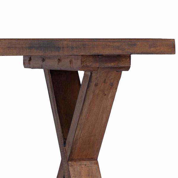 Grote foto vidaxl bank naturel 85 x 35 x 47 cm massief gerecycled hout huis en inrichting overige huis en inrichting