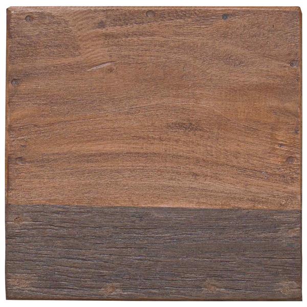 Grote foto vidaxl kruk naturel 29 x 29 x 48 cm massief gerecycled hout huis en inrichting stoelen