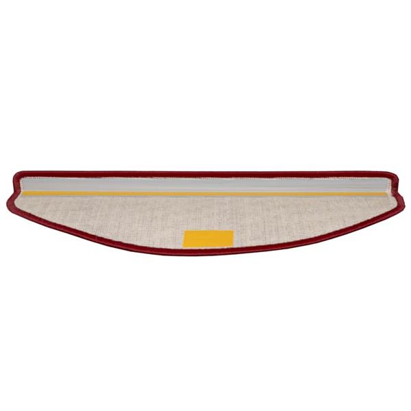 Grote foto vidaxl zelfklevende trapmatten 15 pcs rood 65 x 21 x 4 cm huis en inrichting overige huis en inrichting