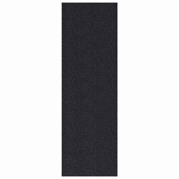 Grote foto vidaxl tapijt loper antraciet 80 x 500 cm stof huis en inrichting vloerbedekking en kleden